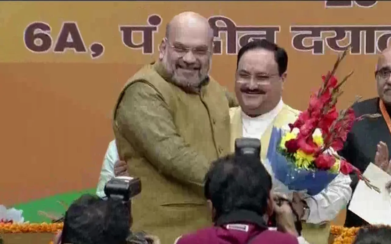 भारतीय जनता पार्टी के 14वें राष्ट्रीय अध्यक्ष बने जेपी नड्डा, निर्विरोध हुआ चुनाव