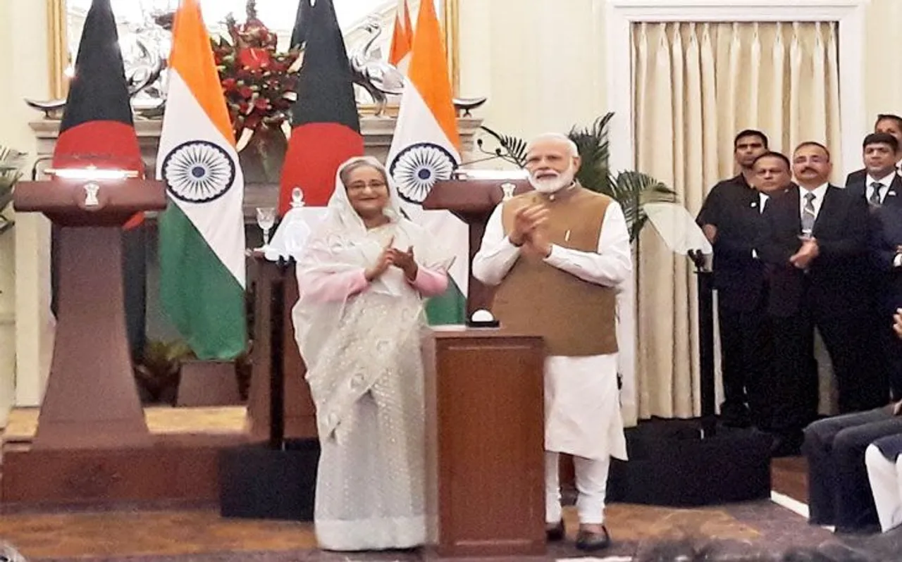 भारत-बांग्लादेश के रिश्तों को मिली नई ऊंचाई, PM मोदी और शेख हसीना के बीच हुई द्विपक्षीय वार्ता