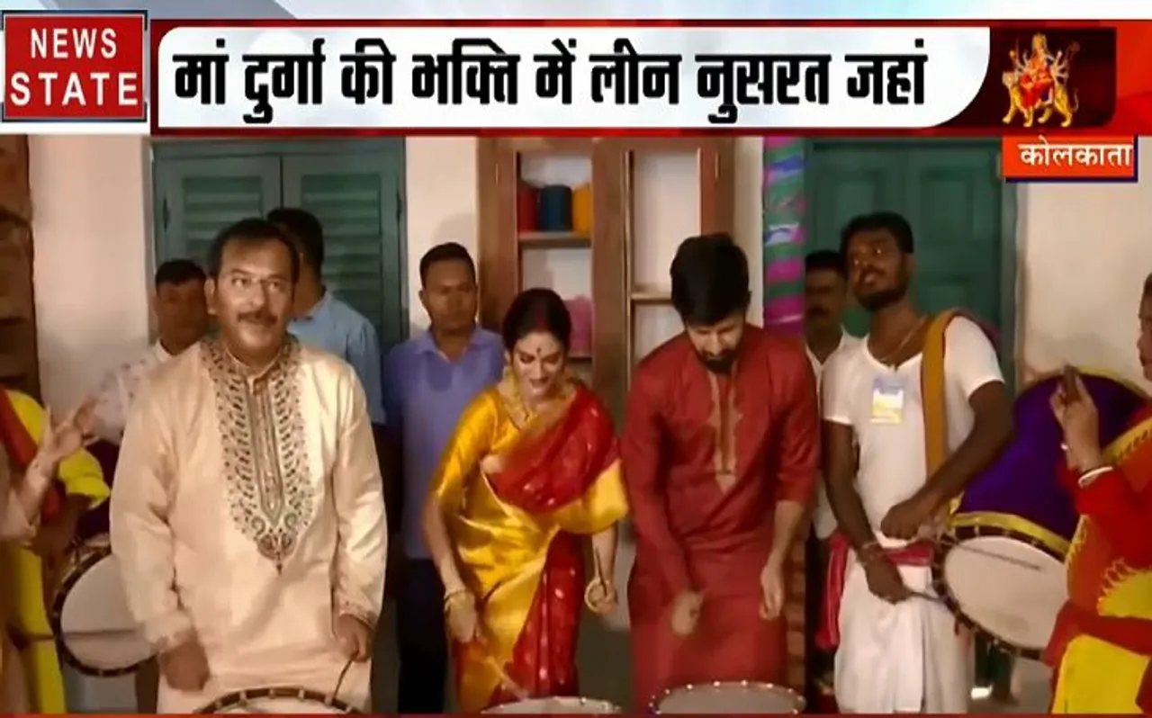 नुसरत जहां (Nusrat Jahan) की दुर्गा पूजा करने पर नाराज हुए देवबंद उलेमा (Deoband Ulema ), कहा- ये इस्लाम (Islam) में हराम