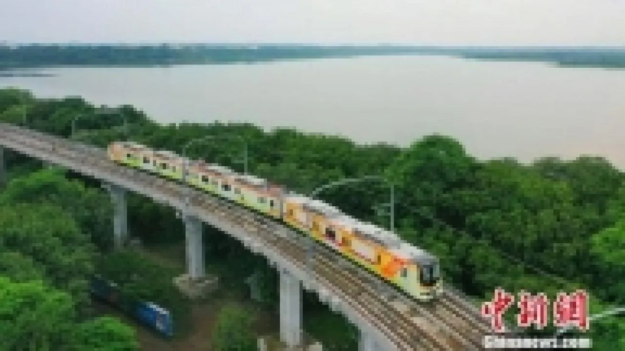 चीन में तैयार मेट्रो भारत में संचालित, मेट्रो मार्ग की कुल लंबाई 38.215 किलोमीटर