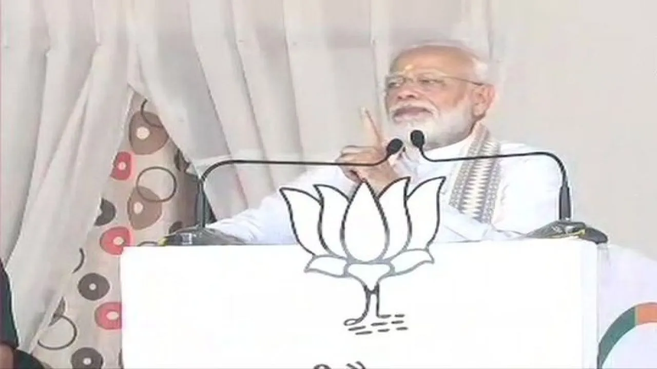 जम्‍मू-कश्‍मीर से अनुच्‍देद 370 हटाने से कांग्रेस का पेटदर्द और बढ़ गया है: पीएम नरेंद्र मोदी