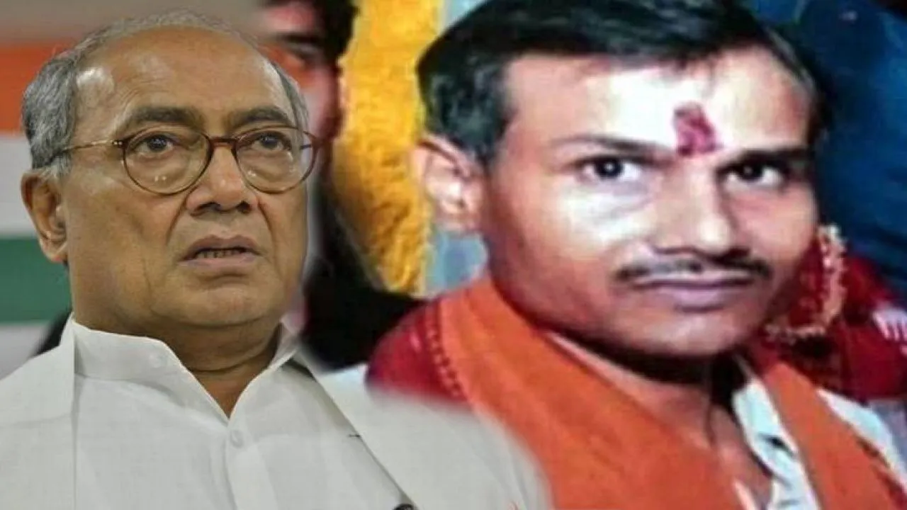 दिग्विजय का CM योगी से सवाल, 'क्या एक ब्राह्मण की हत्या पर आप चुप रहेंगे'