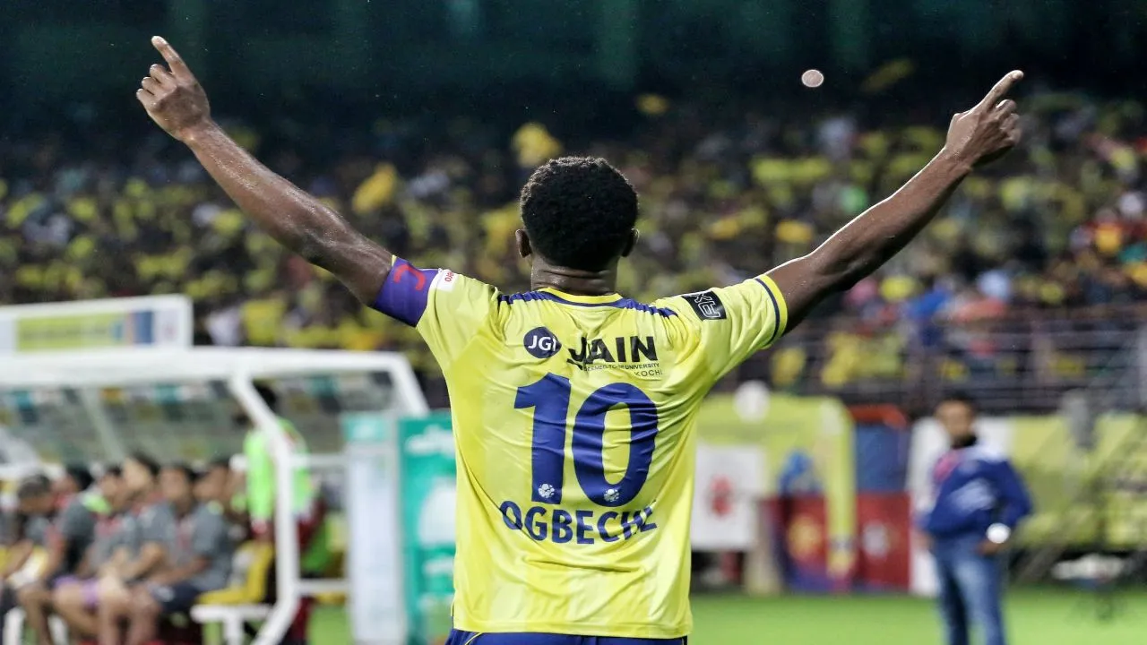 ISL 6: केरला ब्लास्टर्स ने एटीके को 2-1 से हराया, कप्तान बार्थोलोमोव ओग्बेचे ने दागे दोनों गोल