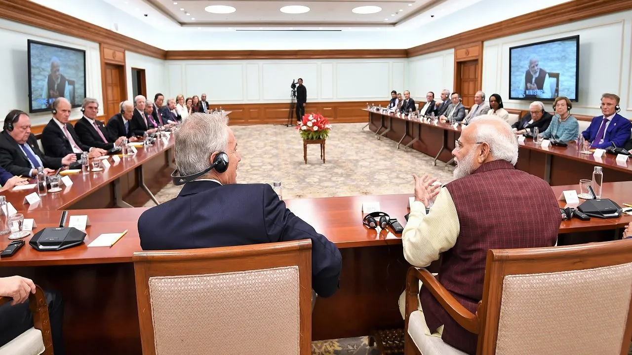 पीएम मोदी ने जेपी मॉर्गन इंटरनेशनल काउंसिल के साथ भारत को 5 ट्रिलियन डॉलर इकोनोमी बनाने के लिए की चर्चा