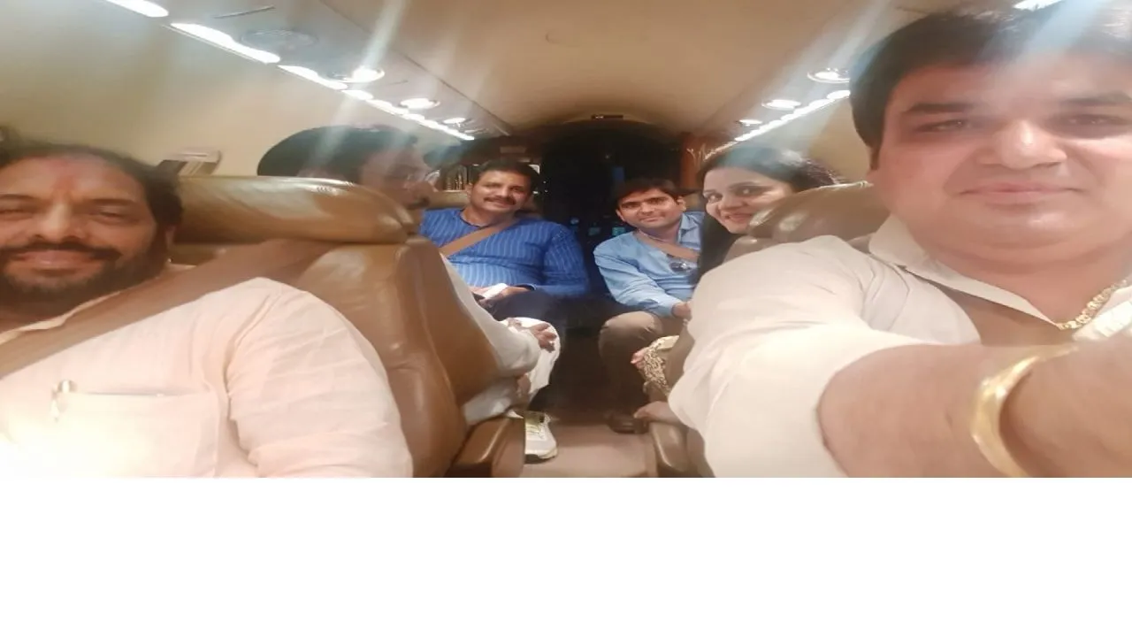 गोपाल कांडा सहित 6 विधायक देंगे बीजेपी को देंगे समर्थन, चार्टर्ड प्लेन से बुलाया दिल्ली