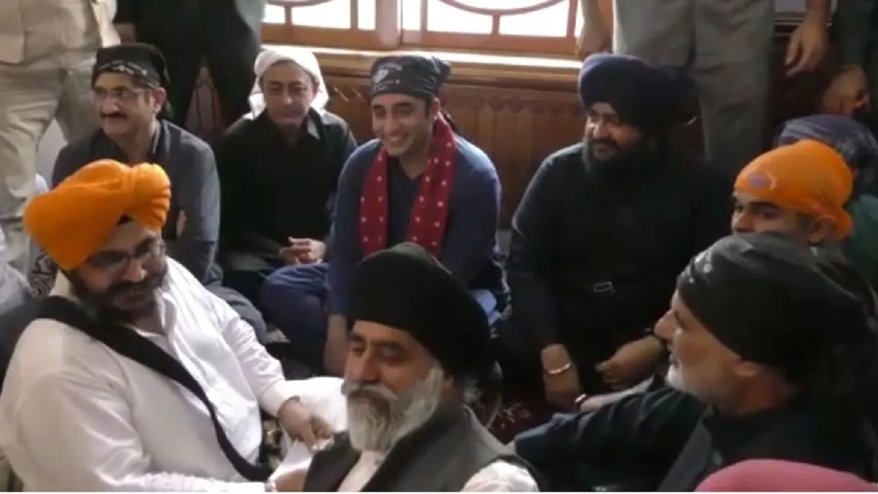 Pakistan : पाकिस्तान पीपुल्स पार्टी के चीफ बिलावल भुट्टो ने गुरुद्वारे में मनाई दिवाली