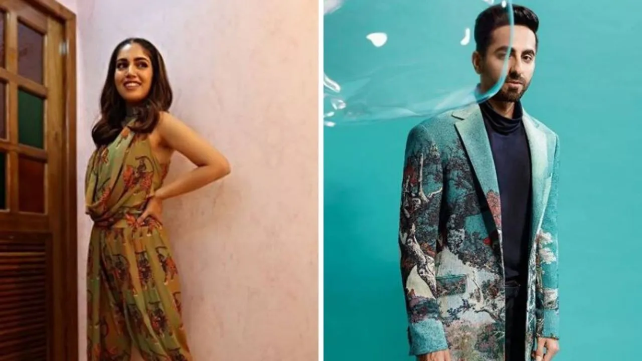 आयुष्मान खुराना की खिंचाई करती नजर आईं भूमि पेडनेकर, देखें Video