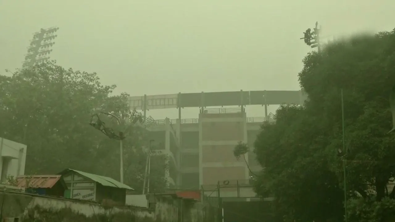 दिल्‍ली का प्रदूषण : भारत बांग्‍लादेश पहला मैच हो सकता है रद, आखिरी क्षणों में होगा फैसला