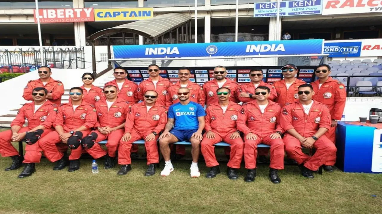 टीम इंडिया ने नागपुर में IAF के पायलटों से की मुलाकात, BCCI ने फोटो शेयर कर जाहिर की खुशी