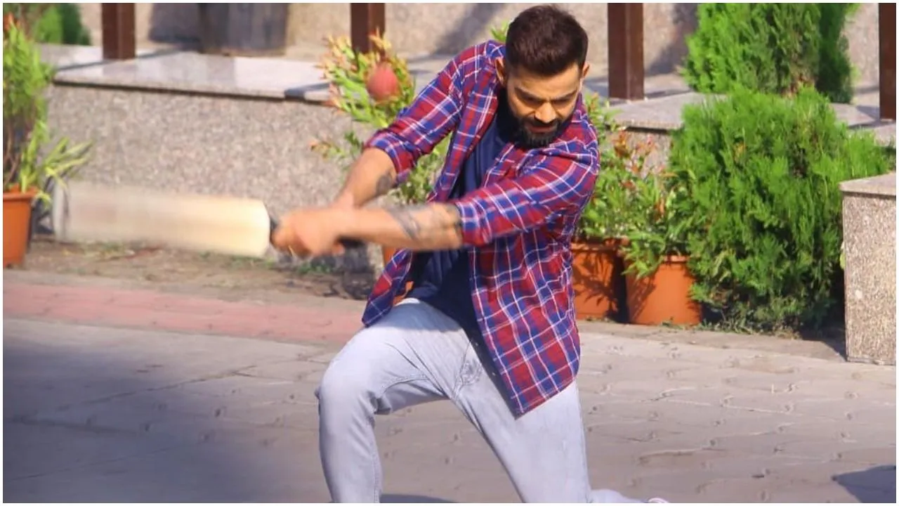 कप्‍तान विराट कोहली ने नेट से लेकर गली तक बहाया पसीना, देखें यह शानदार VIDEO