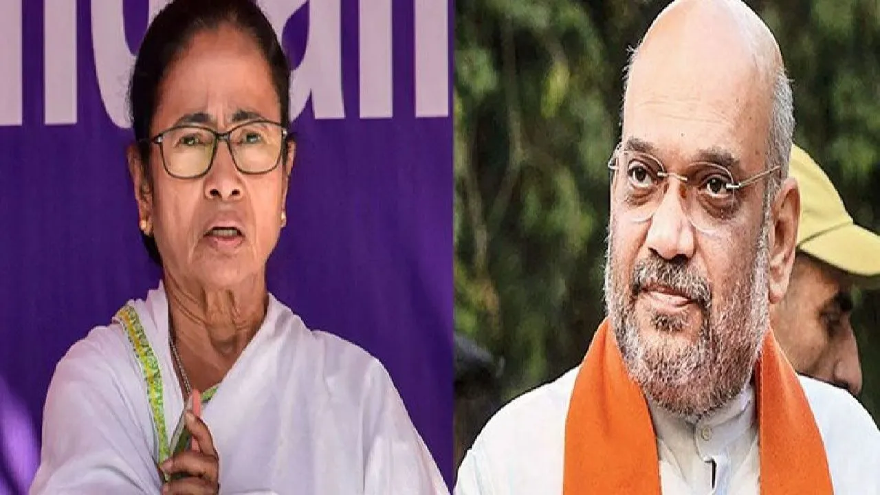Amit Shah-Mamata Banerjee