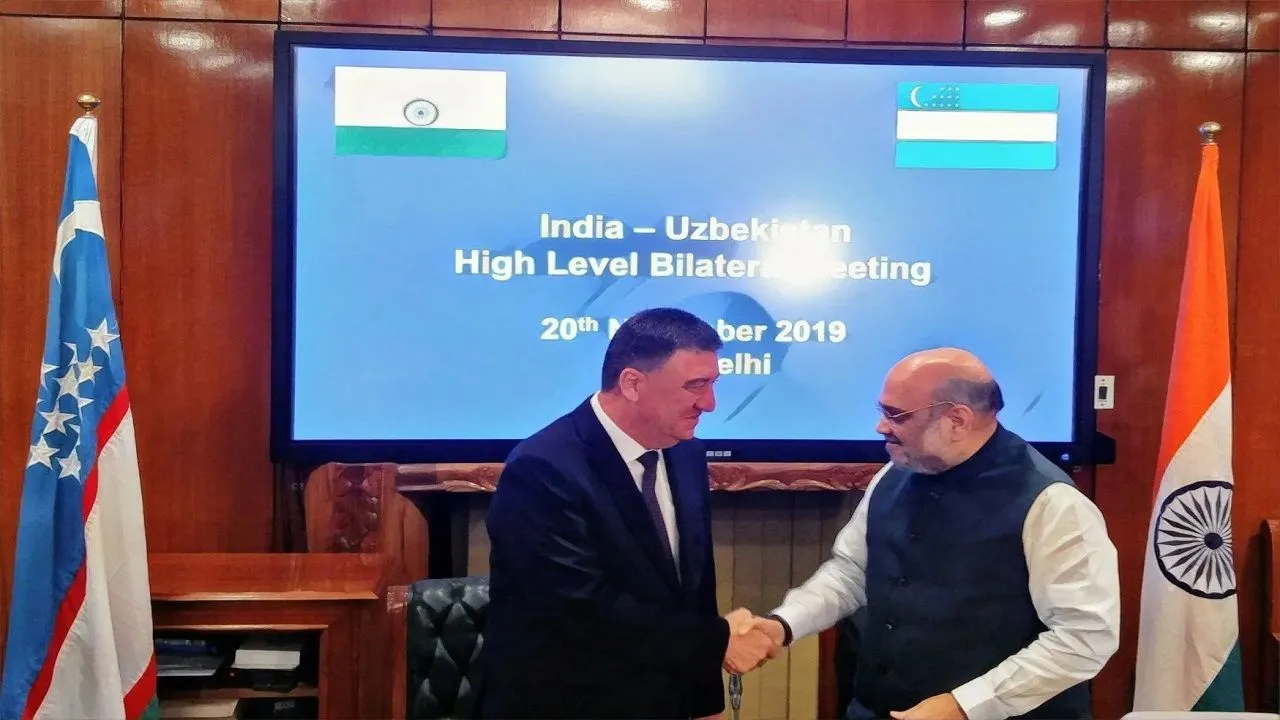 भारत और उज़्बेकिस्तान ने आतंकवाद रोधी व संगठित अपराध के क्षेत्र में सहयोग का समझौता किया