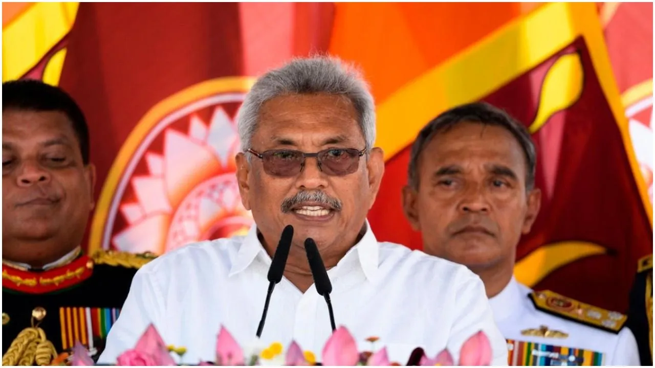 श्रीलंका के राष्ट्रपति गोटबाया का राष्ट्रपति भवन में हुआ स्वागत, भारत से रिश्ते मजबूत करने पर जोर
