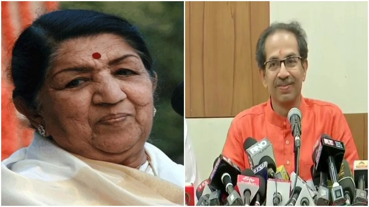 मुख्यमंत्री उद्धव ठाकरे ने लता मंगेशकर से अस्पताल में की मुलाकात