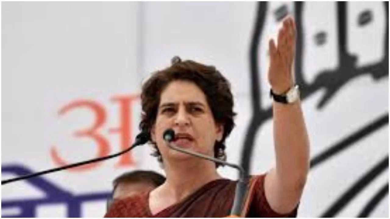 प्रियंका गांधी की जगह प्रियंका चोपड़ा जिंदाबाद के नारे लगा बैठे कांग्रेसी, अध्यक्ष रह गए हैरान
