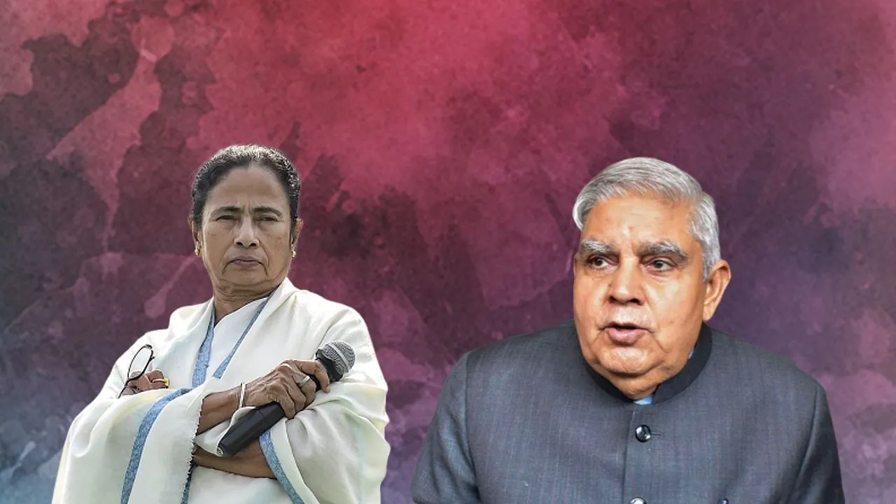 पश्‍चिम बंगाल के राज्‍यपाल जगदीप धनकड़ और मुख्‍यमंत्री ममता बनर्जी एक बार फिर आमने-सामने