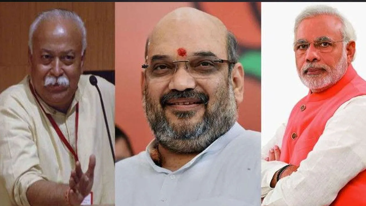 संघ को पसंद आई मोदी-शाह की शैली, भाजपा विधायकों से कहा- इनसे सीखो