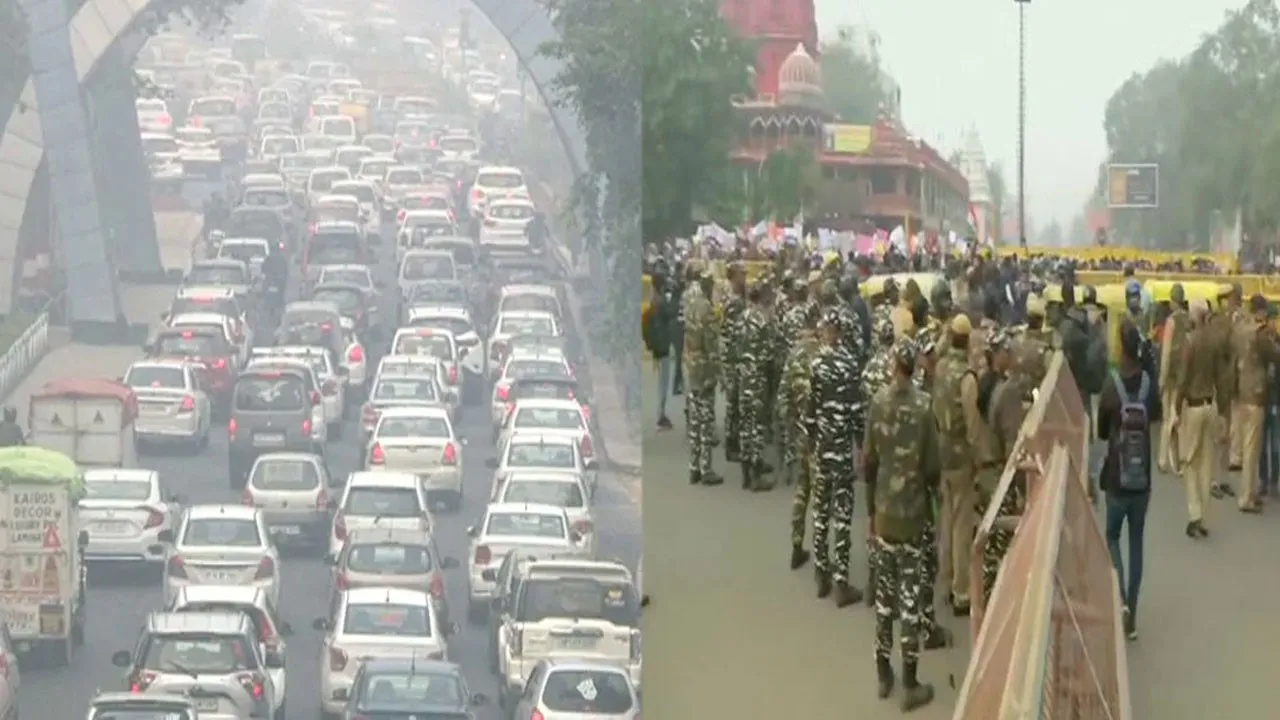 CAA Protest: बंद से थम गई दिल्ली, सड़क और हवाई यातायात पर लगा ब्रेक, मेट्रो स्टेशन भी हुआ बंद