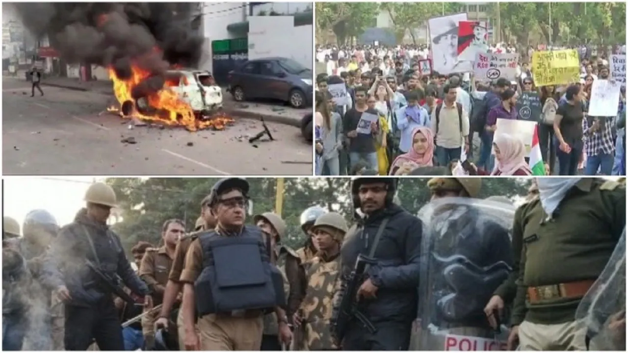 UP CAA Protest Live Updates: नागरिकता संशोधन कानून को लेकर UP में उपद्रव की आशंका, पुलिस सतर्क