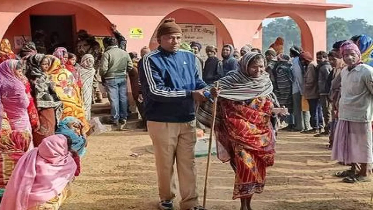 झारखंड के पांचवें चरण में 16 सीटों पर रिकॉर्ड 71 फीसद मतदान, अब तक की सर्वाधिक वोटिंग