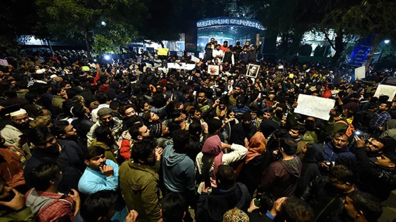 नागरिकता संशोधन कानून के खिलाफ अमेरिका में विरोध प्रदर्शन