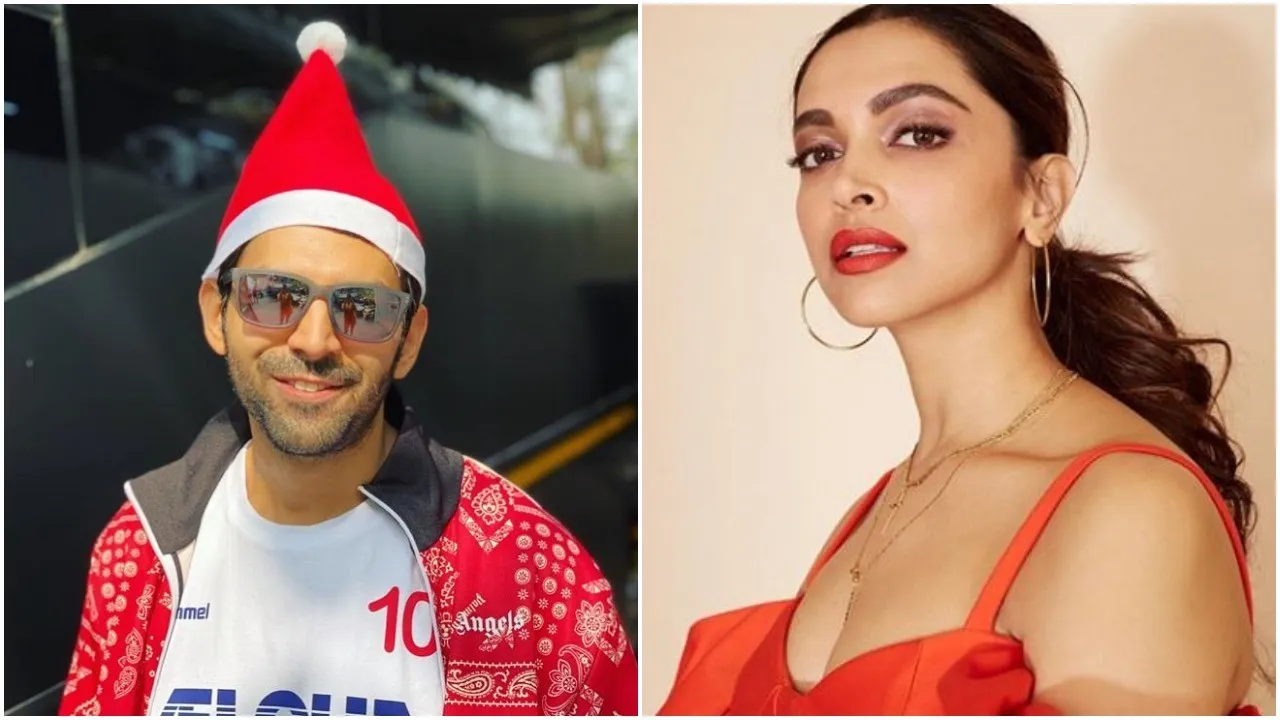 Santa बने कार्तिक आर्यन तो दीपिका पादुकोण ने मांग लिया ये खास तोहफा