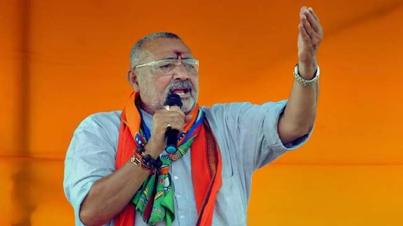 जो पाकिस्तान जिंदाबाद कहता है उसे यहां रहने का अधिकार नहीं, बोले गिरिराज सिंह