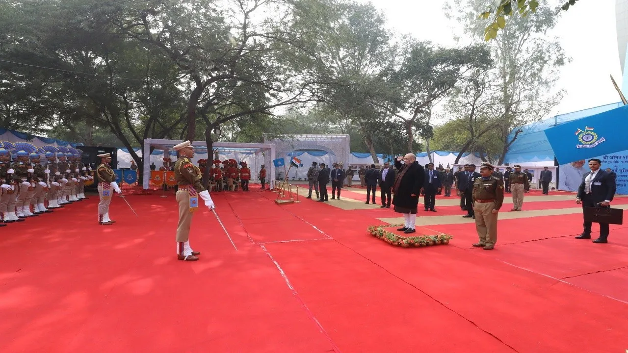 शाह ने दिल्ली में SSB मुख्यालय का दौरा किया, नेपाल- भूटान सीमा पर सुरक्षा की समीक्षा की