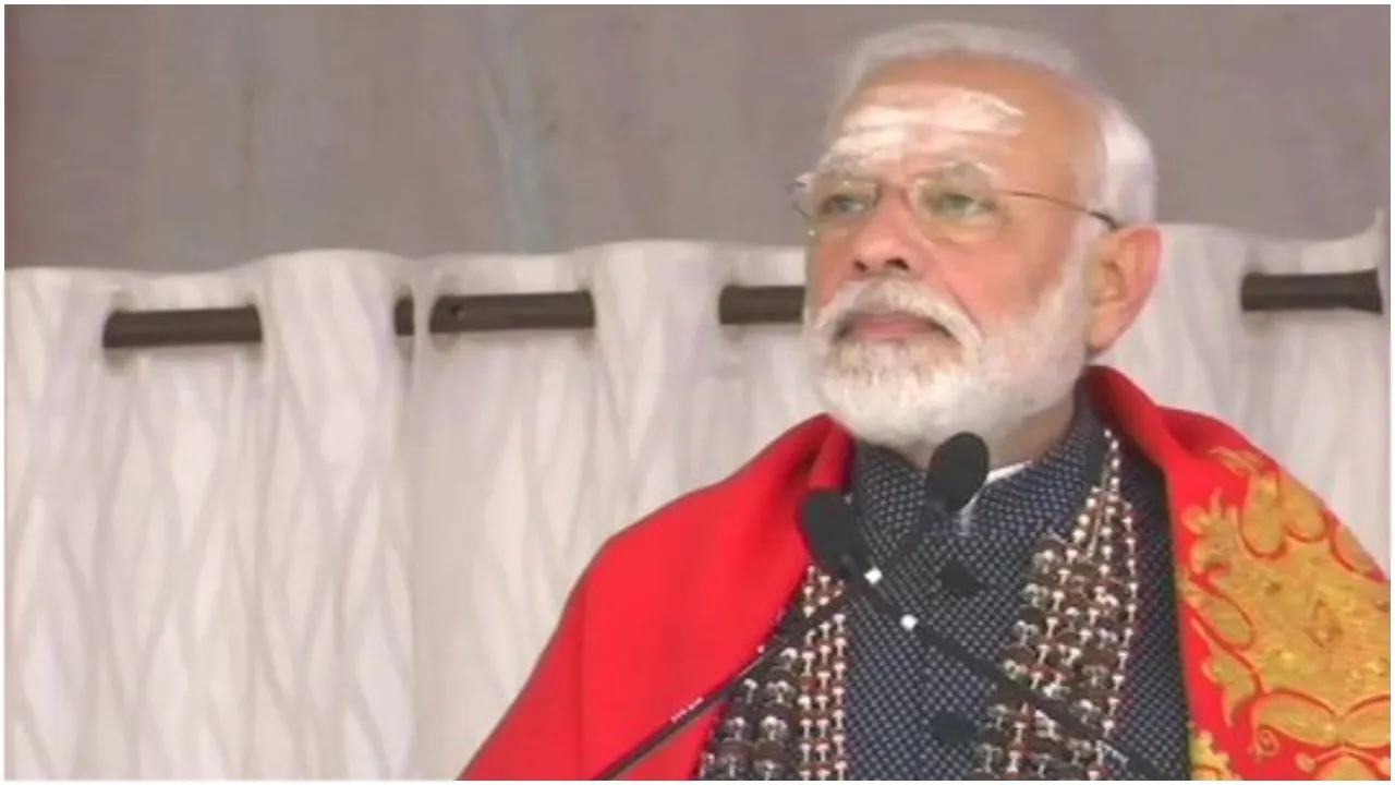 PM Modi Karnataka : पीएम मोदी का कांग्रेस पर हमला, बोले- दिल्ली से भेजा गया सारा पैसा किसानों के खाते में जा रहा है