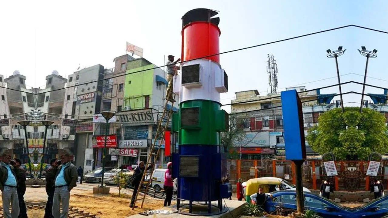 गौतम गंभीर ने दिया दिल्ली को बड़ा तोहफा, लगाया दिल्ली का पहला Smog Tower