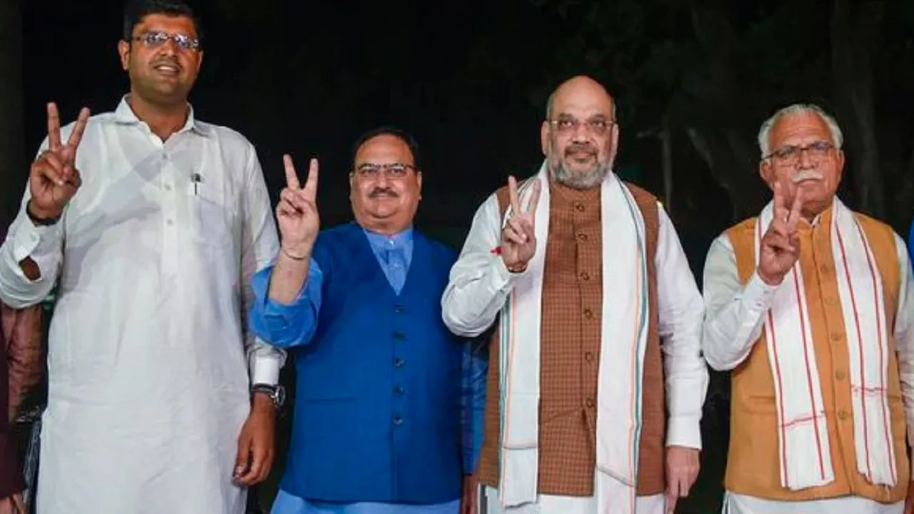 BJP-JJP की दोस्ती दिल्ली में भी रहेगी कायम, जजपा को 4-5 सीटें दे सकती है बीजेपी