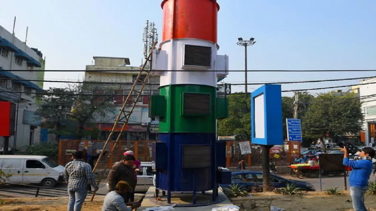 तीन महीने में कनॉट प्लेस, आनंद विहार में ‘स्मॉग टावर’ लगायें : न्यायालय