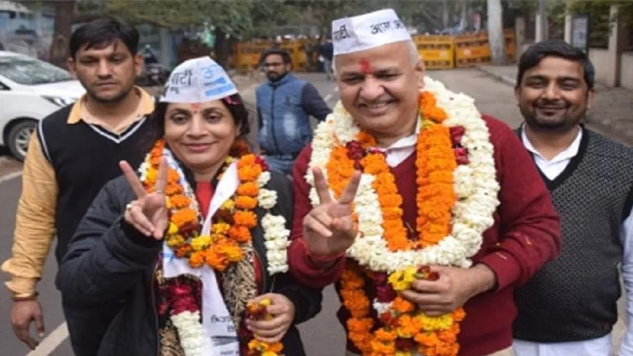 मनीष सिसोदिया की नहीं लेकिन उनकी पत्नी की संपत्ति बढ़कर हुई 65 लाख रुपए
