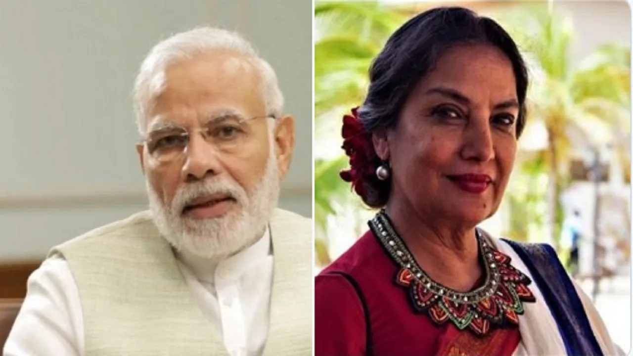कार हादसे में शबाना आजमी के घायल होने पर PM मोदी ने जताया दुख, सलामती के लिए मांगी दुआ