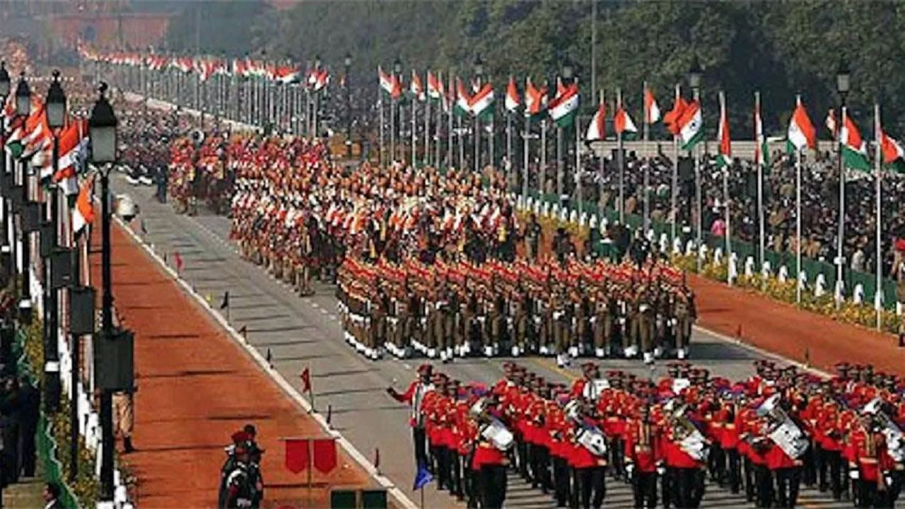 Rajpath on Republic Day