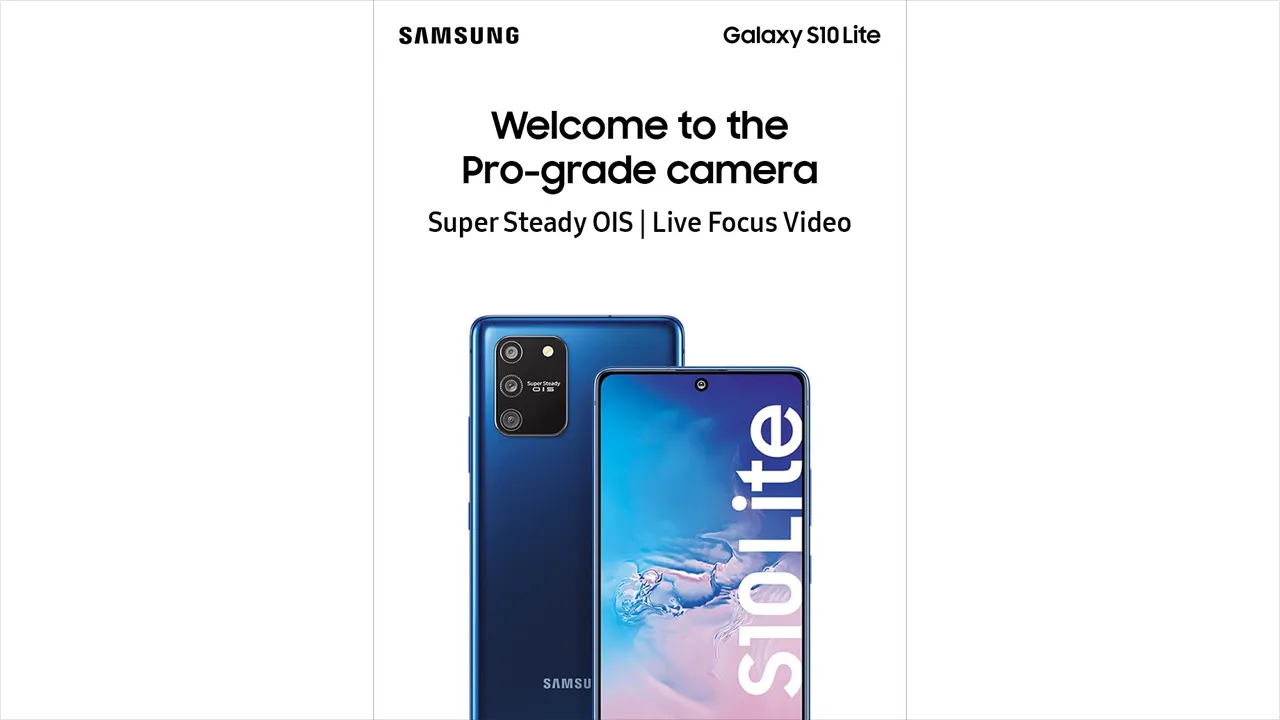 सिर्फ इतनी कीमत के साथ Samsung ने लॉन्च किया Galaxy S10 Lite स्मार्टफोन