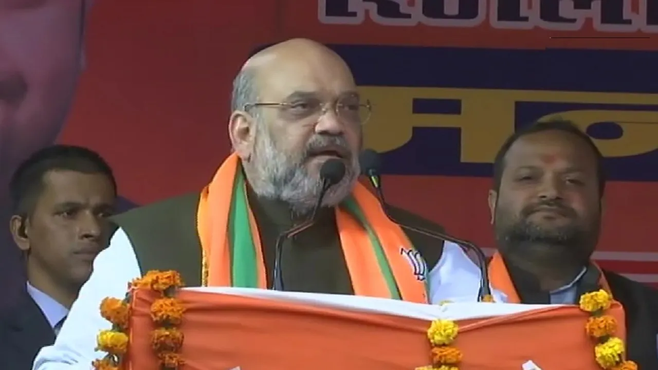 अमित शाह ने अरविंद केजरीवाल को दी चुनौती, कहा- हिम्मत है तो शाहीन बाग धरने में बैठ के दिखाएं
