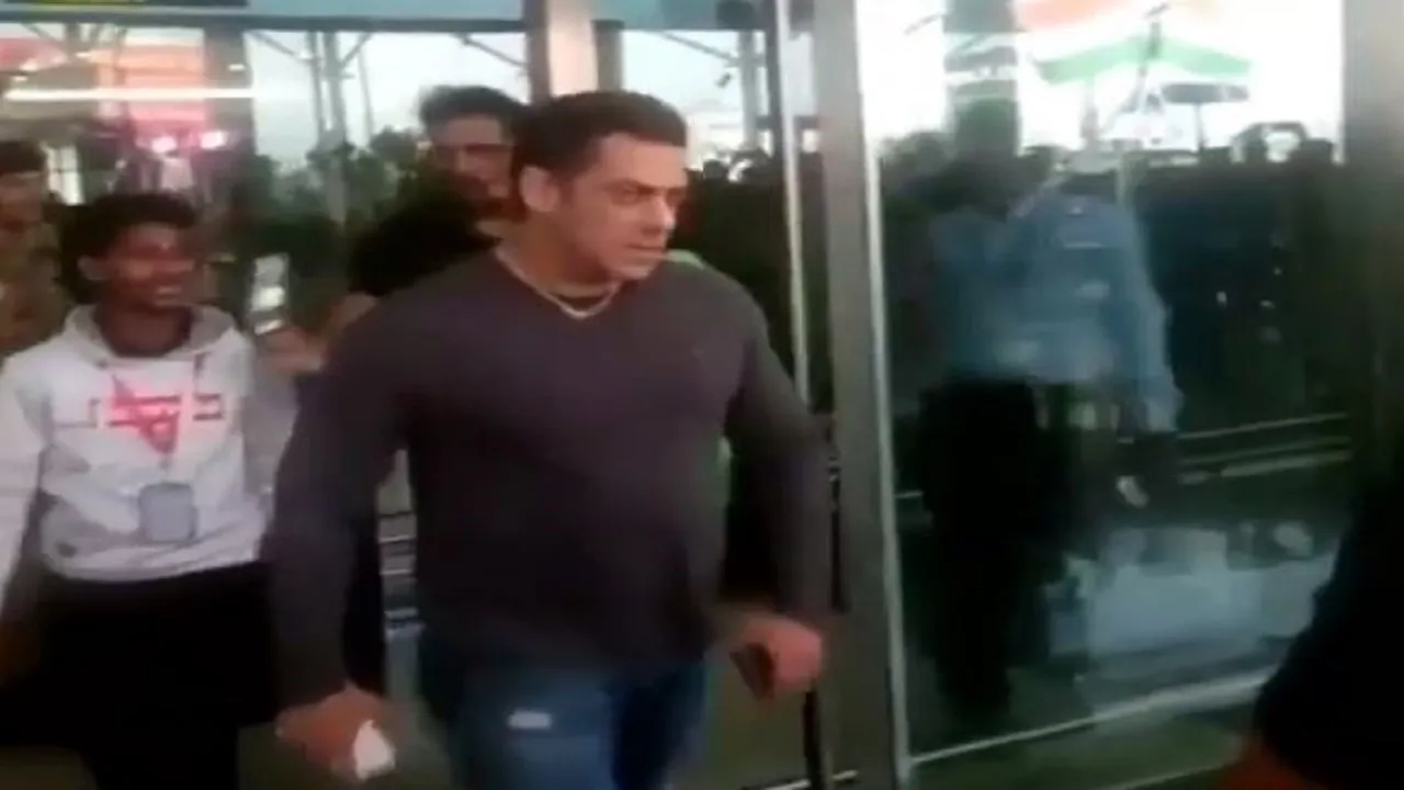 एक बार फिर पब्लिक प्लेस पर सलमान खान को आया गुस्सा, यहां देखें Video