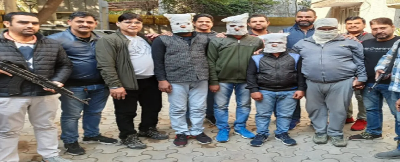 राजमार्ग पर डकैती की 30 वारदातों में शामिल रहे चार गिरफ्तार