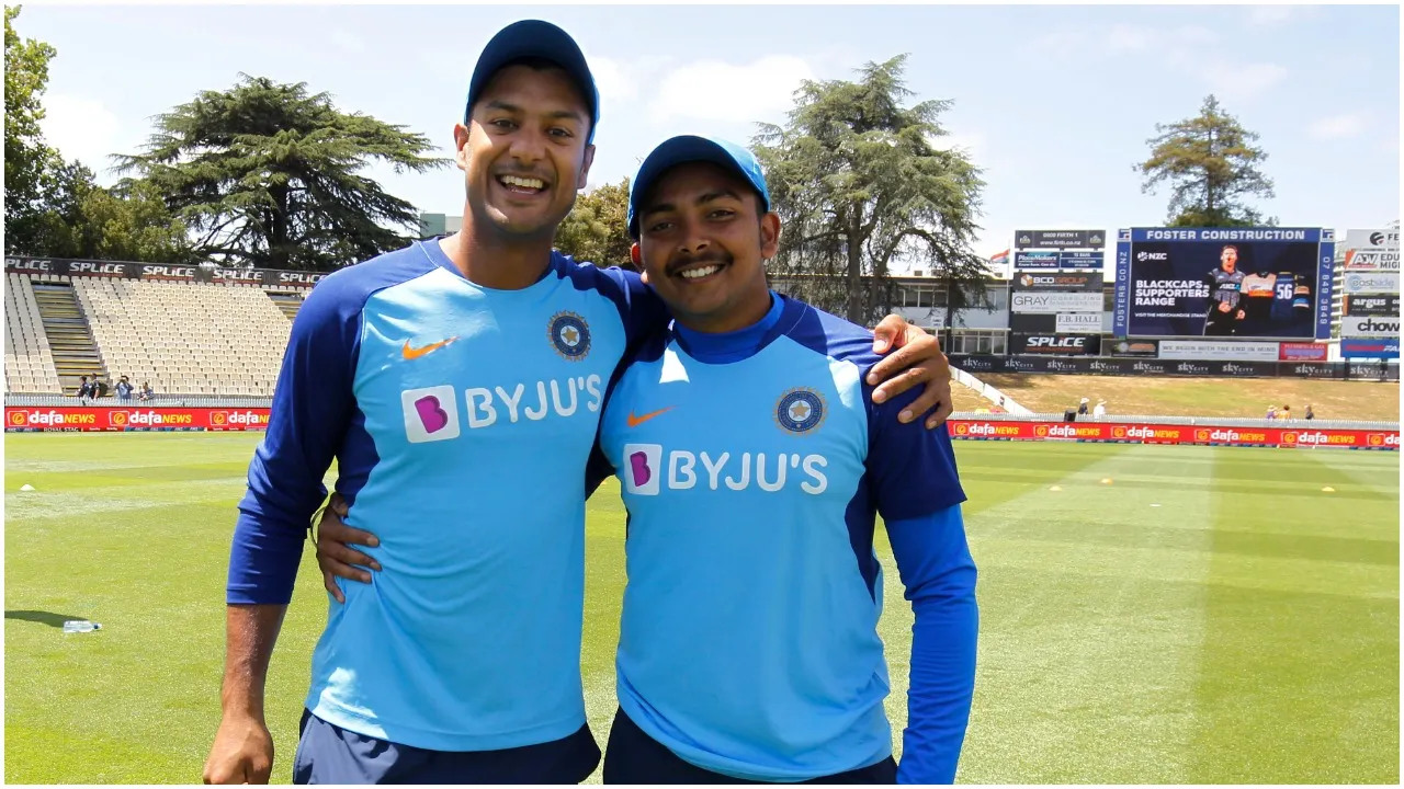 INDvsNZ : एक ही दिन में दो बल्‍लेबाजों ने किया डेब्‍यू, टीम इंडिया में बड़ा बदलाव
