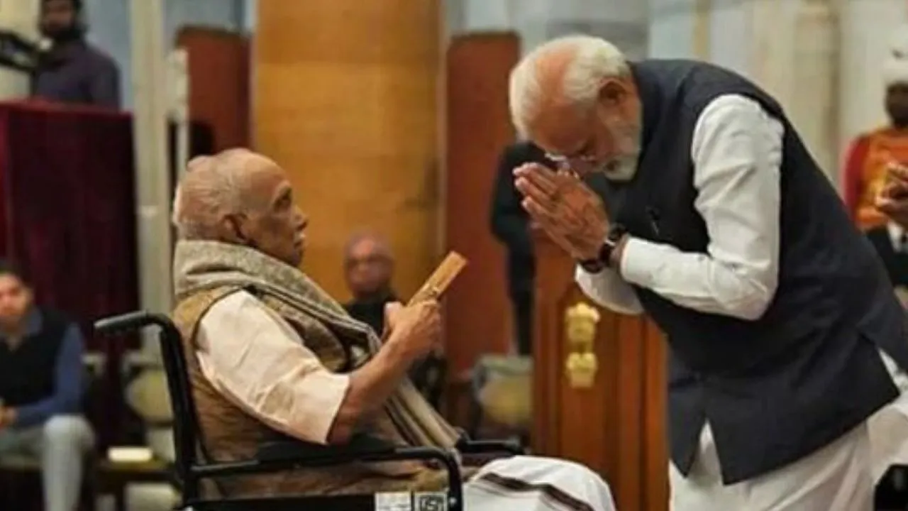 वरिष्ठ संघ विचारक परमेश्वरन का निधन, पीएम मोदी ने ऐसे दी श्रद्धांजलि