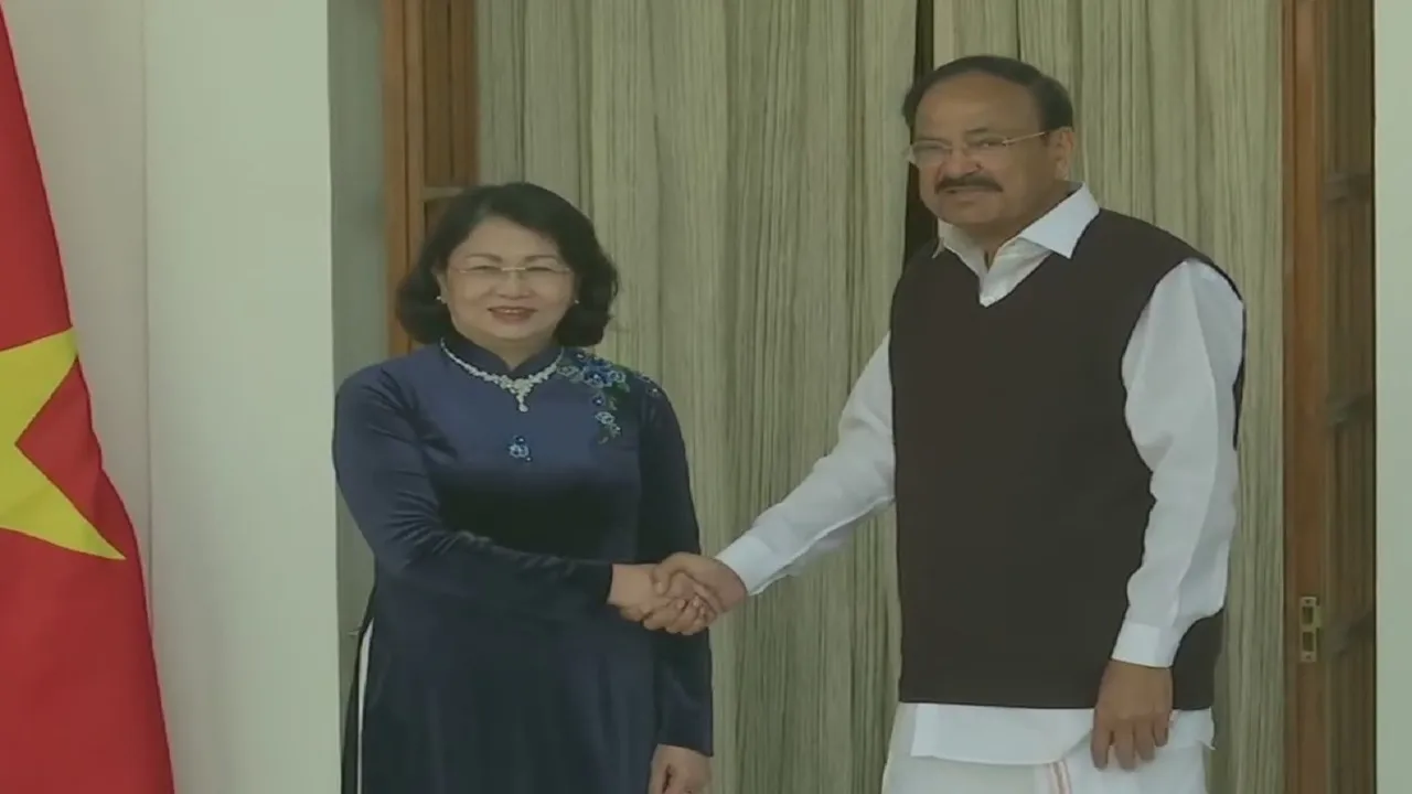 वियतनाम के उप राष्ट्रपति डांग थी न्गोक थिन्ह ने वेंकैया नायडू से मुलाकात की, इस मुद्दे पर हुई चर्चा