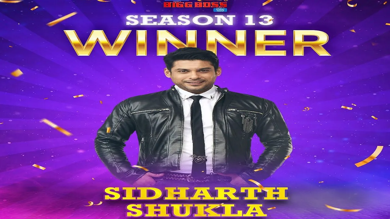 सिद्धार्थ शुक्ला बने Big Boss 13 के विनर, आसिम रियाज रहे Runner Up