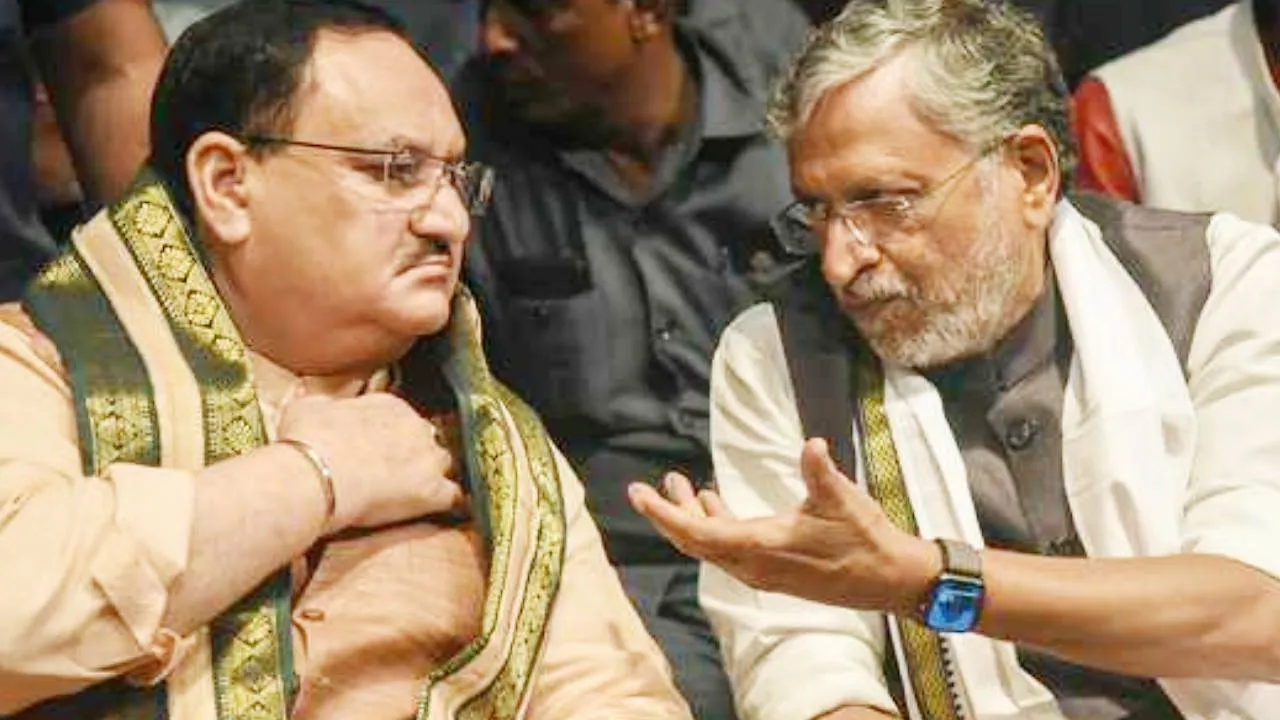JP Nadda Sushil Modi