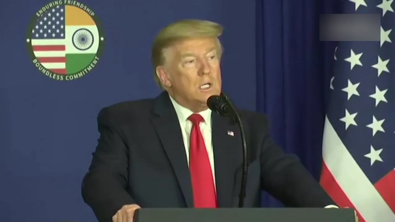 Donald Trump Press Conference : कश्मीर का मुद्दा सुलझना चाहिए - ट्रंप