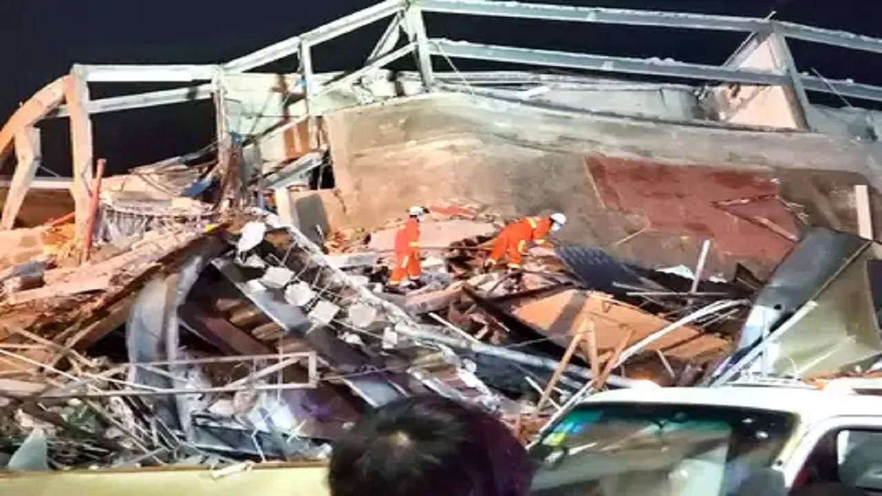 china building collapse