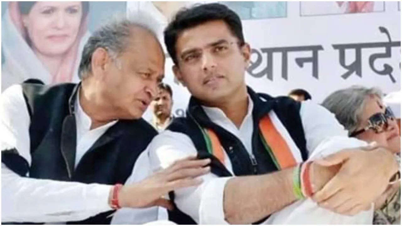 Ashok Gehlot and Sachin pilot