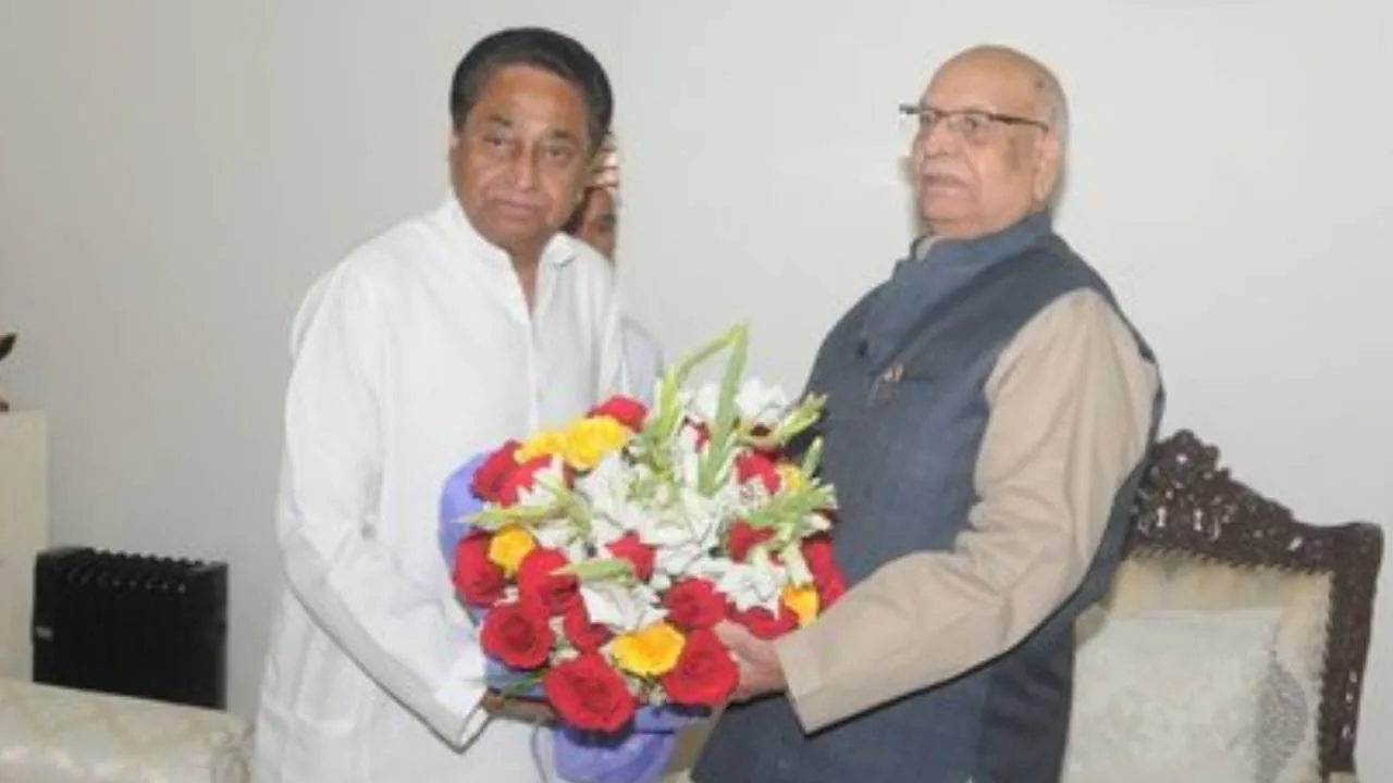 Chief Minister Kamal Nath  Governor Lalji Tandon