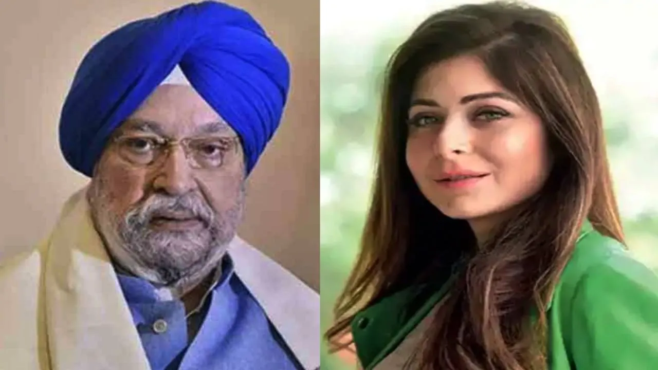 Hardeep Singh Puri and Singer Kanika Kapoor