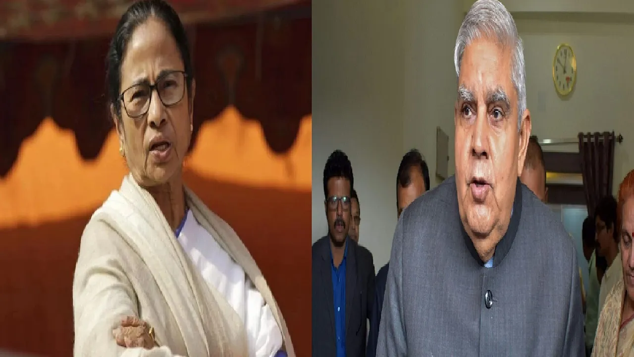 Mamata Banerjee-jagdeep dhankhar